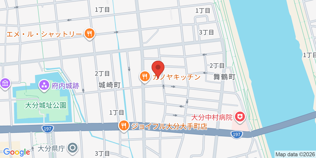 マルショク舞鶴店 の地図