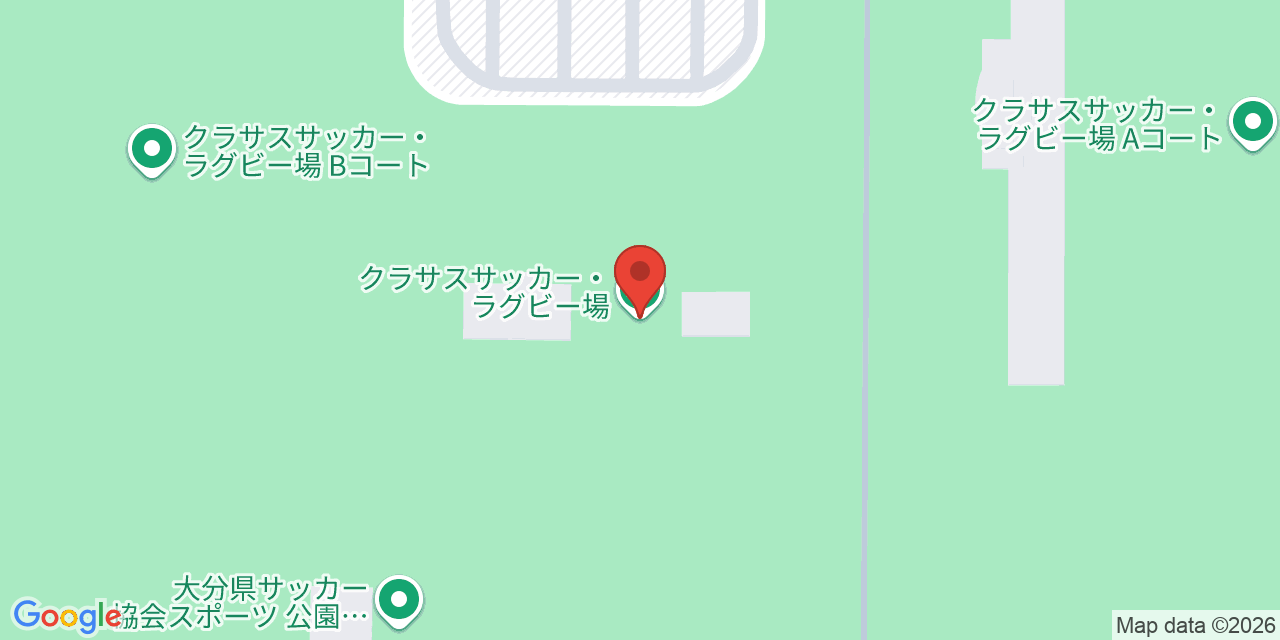 JFLヴェルスパ大分ホーム戦 の地図