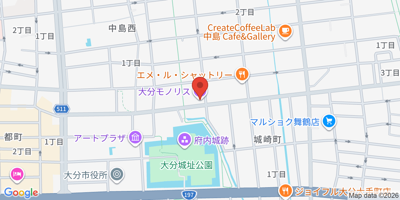 WEEKEND PARTY 2026 の地図
